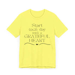 Start Each Day With a Grateful Heart