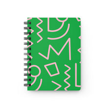 Load image into Gallery viewer, Green &amp; Pink Journal
