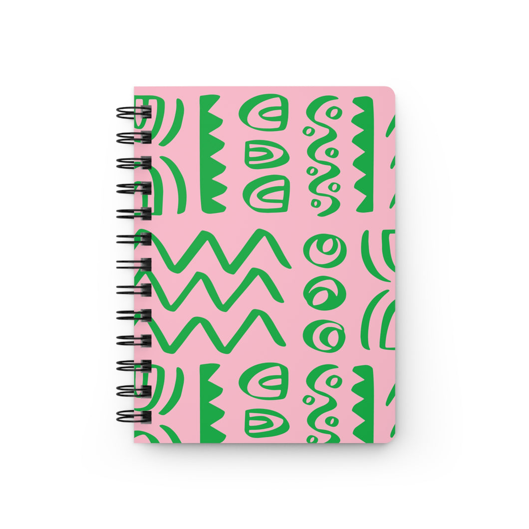 Pink & Green Journal