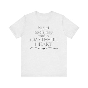 Start Each Day With a Grateful Heart