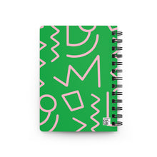 Load image into Gallery viewer, Green &amp; Pink Journal
