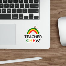 Load image into Gallery viewer, Teacher Crew Die-Cut Sticker
