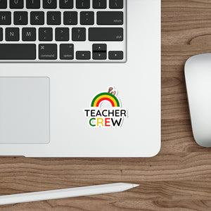 Teacher Crew Die-Cut Sticker